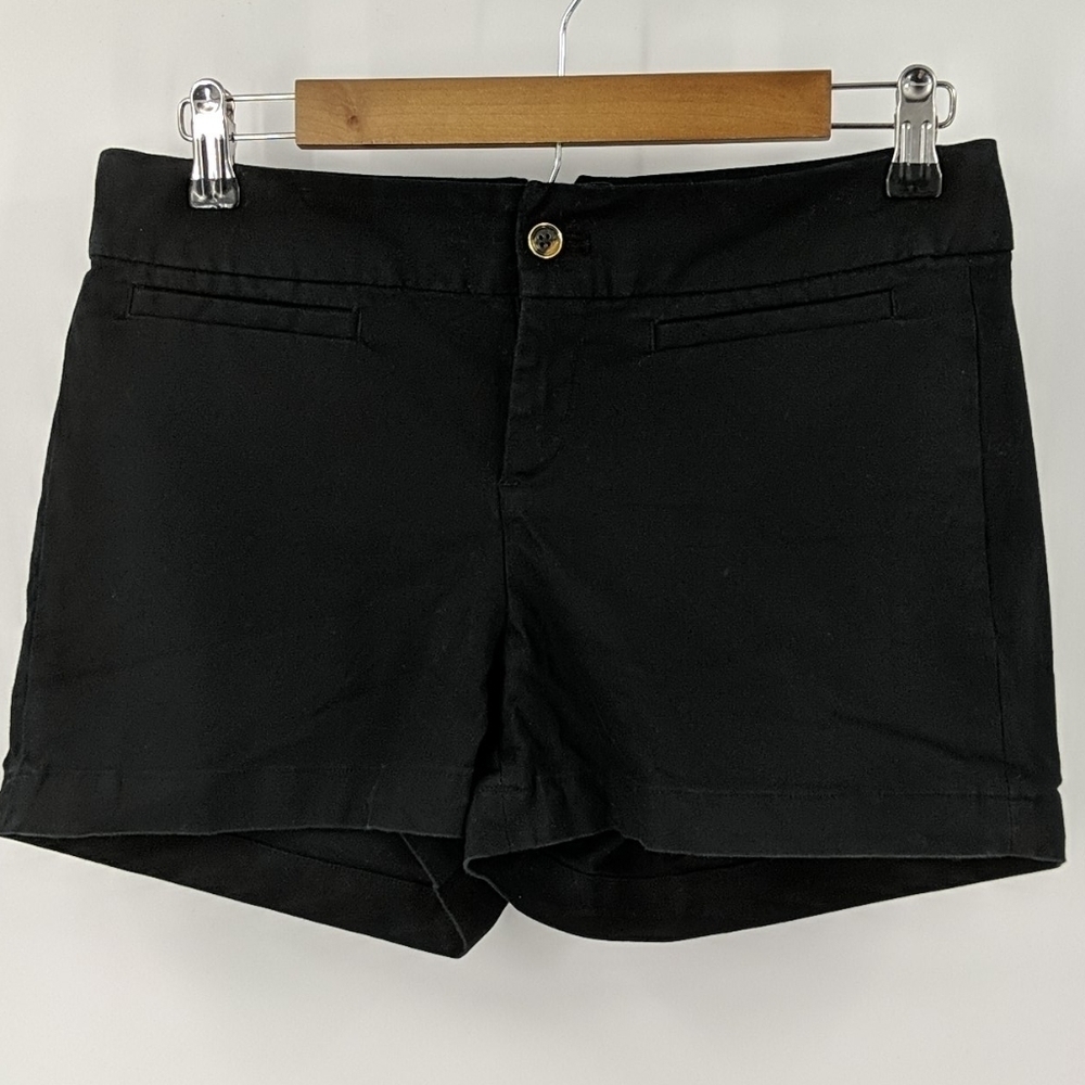 BANANA REPUBLIC FACTORY Black Cotton Shorts